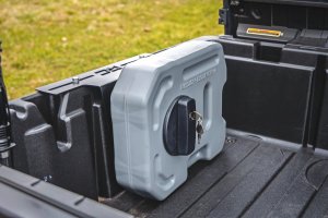 Polaris Ranger XP 1000 EPS Hunter Edition Fluid Container Bed Side Mount - Rough Country - Gloss Black - 2017+